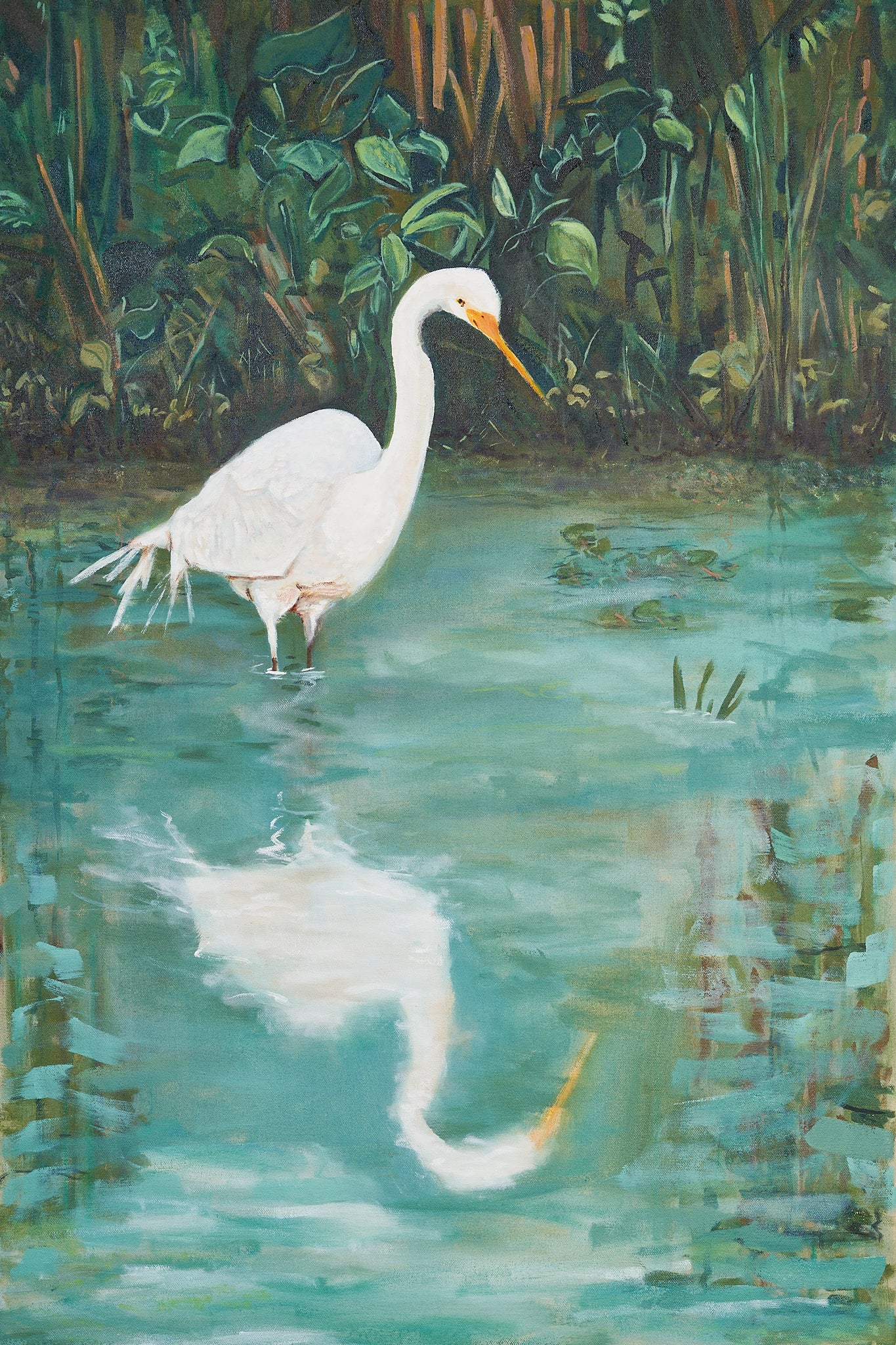 Reflection of Greatness Oil on Canvas