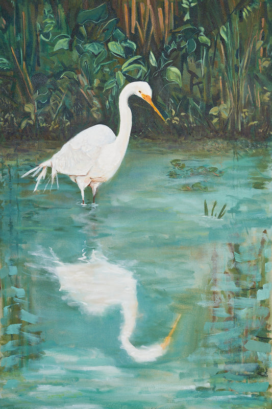 Reflection of Greatness Oil on Canvas