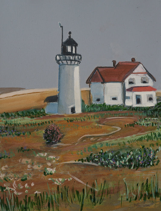 Race Point Light House Watercolor on paper