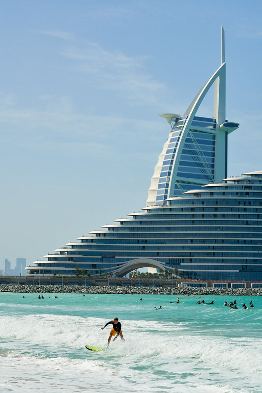 Surfing Gulf Dubai